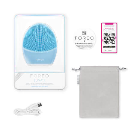 เครื่องล้างหน้าอัจฉริยะ FOREO LUNA 3 Combination Skin_3